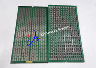SS304 / 316 Hookstrip Shale Shaker Screen With Flat Type for Land Drilling